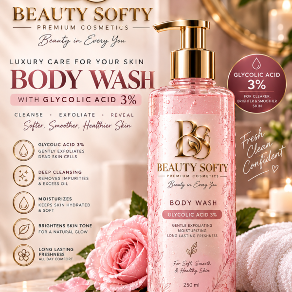 Glycolic Acid 3% Body Wash – 250ml
