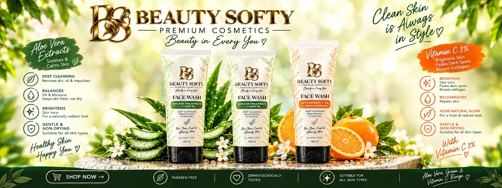 Beauty Softy Face Wash
